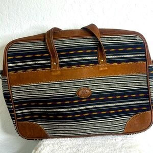 Vintage Guatemala computer bag.